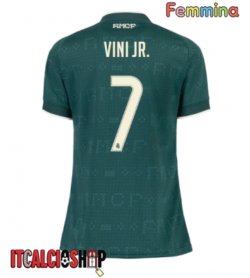 Real Madrid Vinicius Junior #7 Seconda Maglia Femmina 2026-27 Manica Corta